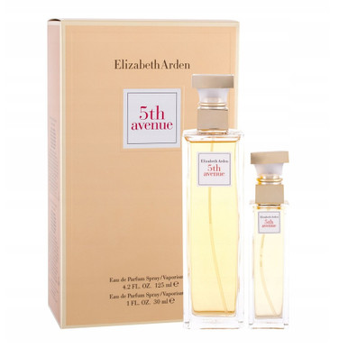ELIZABETH ARDEN FIFTH AVENUE 2 PCS SET: 4.2 EAU DE PARFUM SPRAY + 1 OZ EAU DE PARFUM SPRAY (IMAGE BOX)
