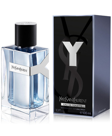 YVES SAINT LAURENT Y BY YSL 3.3 EAU DE TOILETTE SPRAY FOR MEN (NEW)