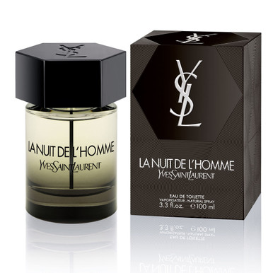 YVES SAINT LAURENT LA NUIT DE L'HOMME 3.4 EAU DE TOILETTE SPRAY
