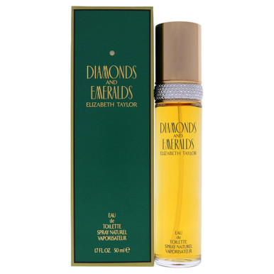 ELIZABETH TAYLOR DIAMONDS & EMERALDS 1.7 EAU DE TOILETTE SPRAY