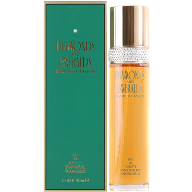 ELIZABETH TAYLOR DIAMONDS & EMERALDS 3.4 EAU DE TOILETTE SPRAY