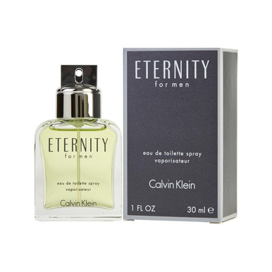 CALVIN KLEIN ETERNITY 1 OZ EAU DE TOILETTE SPRAY FOR MEN