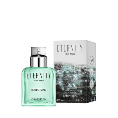CALVIN KLEIN ETERNITY REFLECTIONS 3.3 EAU DE TOILETTE SPRAY FOR MEN