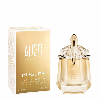 THIERRY MUGLER ALIEN GODDESS 1 OZ EAU DE PARFUM REFILLABLE SPRAY FOR WOMEN