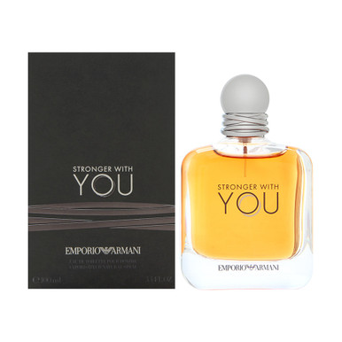 GIORGIO ARMANI EMPORIO STRONGER WITH YOU 3.4 EAU DE TOILETTE SPRAY FOR MEN